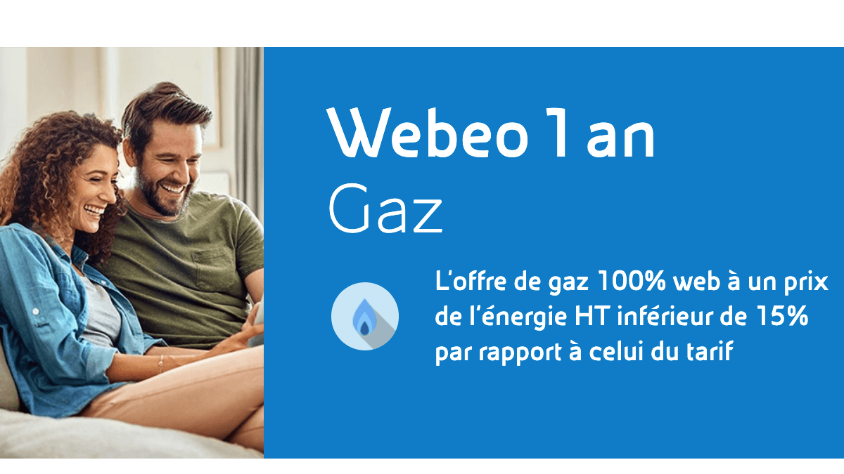 Eni Webeo gaz Offre Eni à -15% sur le kWh HTT