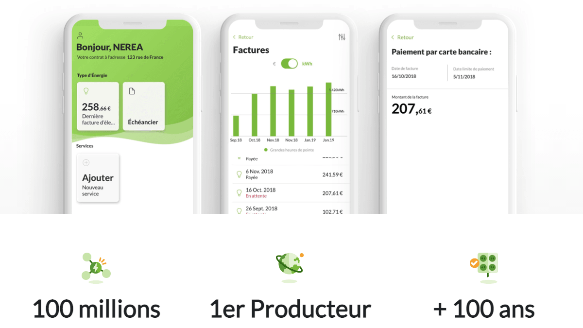 application conso Iberdrola Contrat gaz 100% compensé carbone Iberdrola