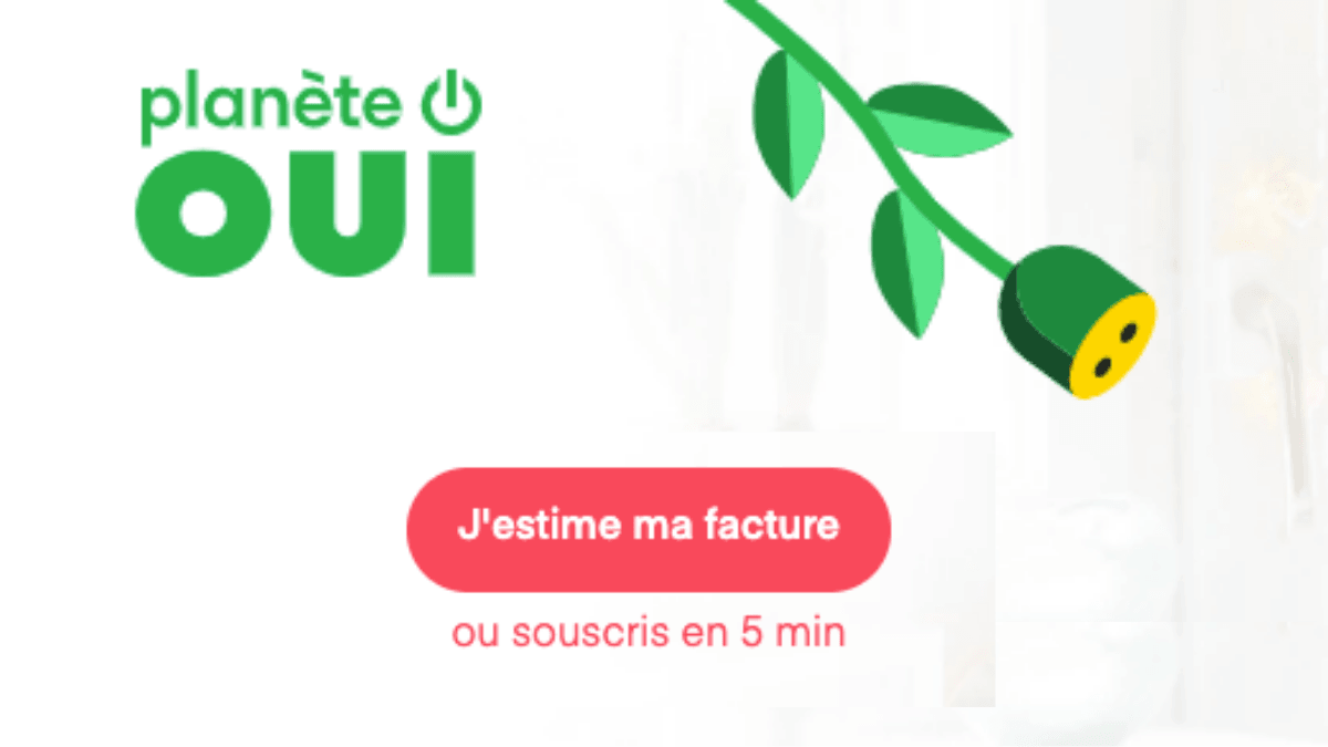 L'offre de Planète Oui pour de l'électricité verte. planete oui electricite verte