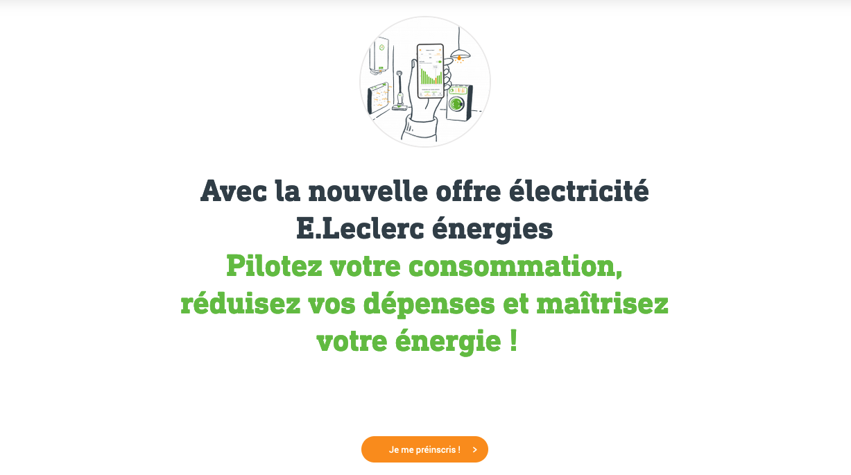 Nouveau contrat du fournisseur E.Leclerc Énergie E.Leclerc Énergie nouvelle offre
