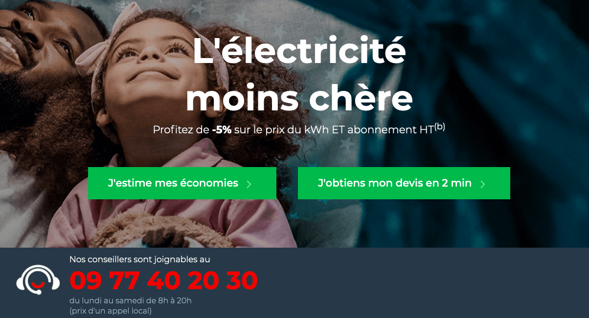 Contrat électricité Cdiscount Énergie Promo Cdiscount Énergie électricité