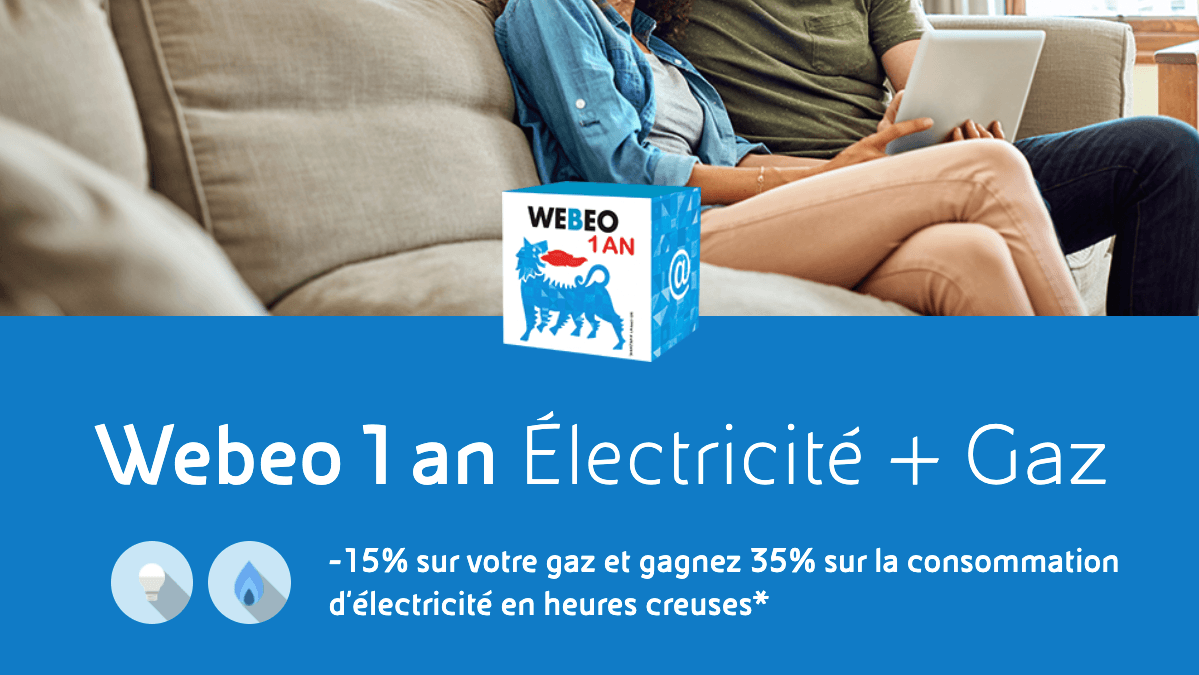 contrat dual Eni Webeo le contrat d'énergie pour un logement étudiant Eni Webeo