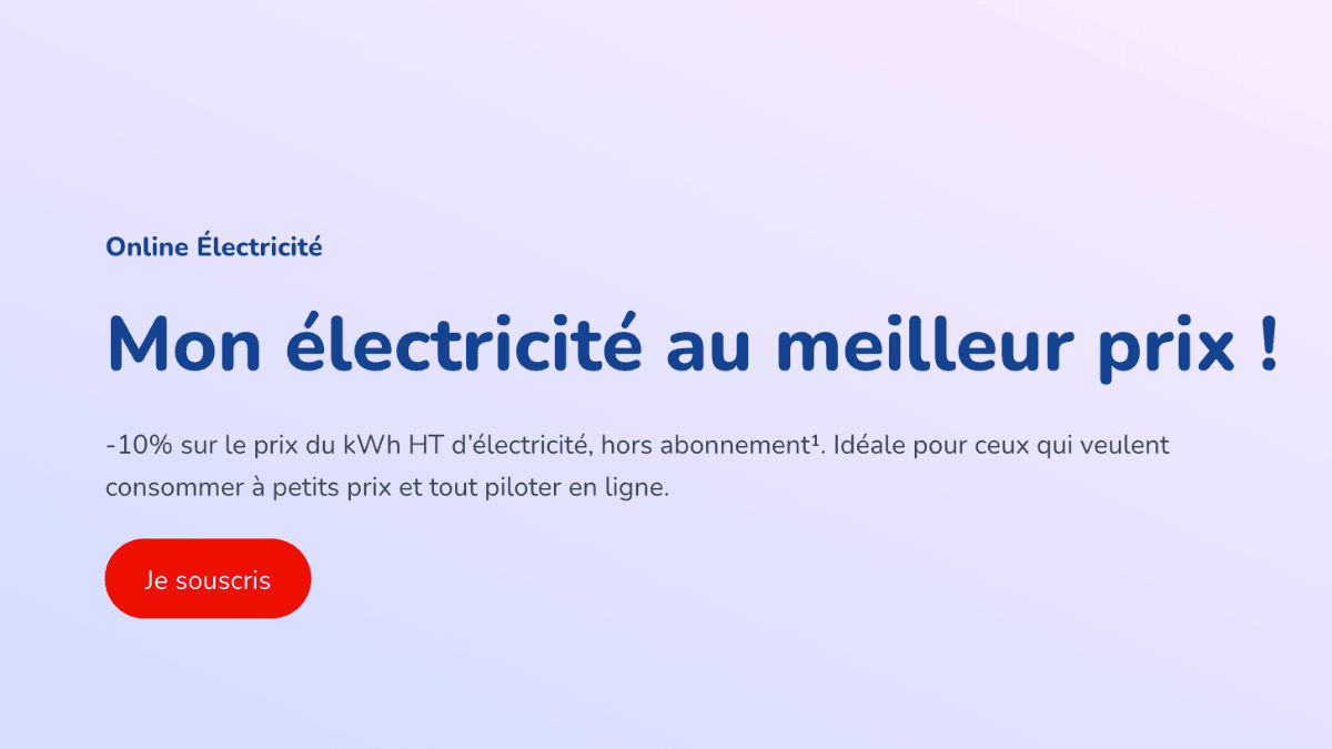 Un contrat électricité moins cher que le Tarif Bleu d'EDF Contrat électricité TotalEnergie récap
