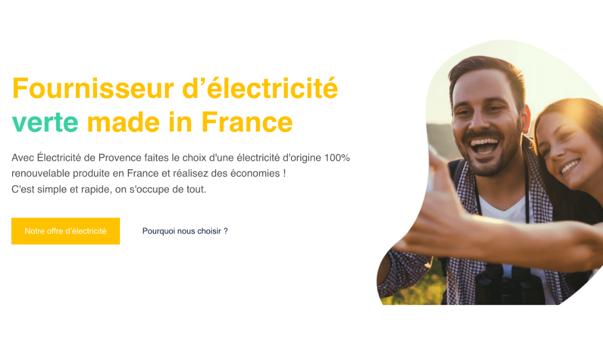 L'électricité verte sans engagement Électricité verte via électricité de Provence