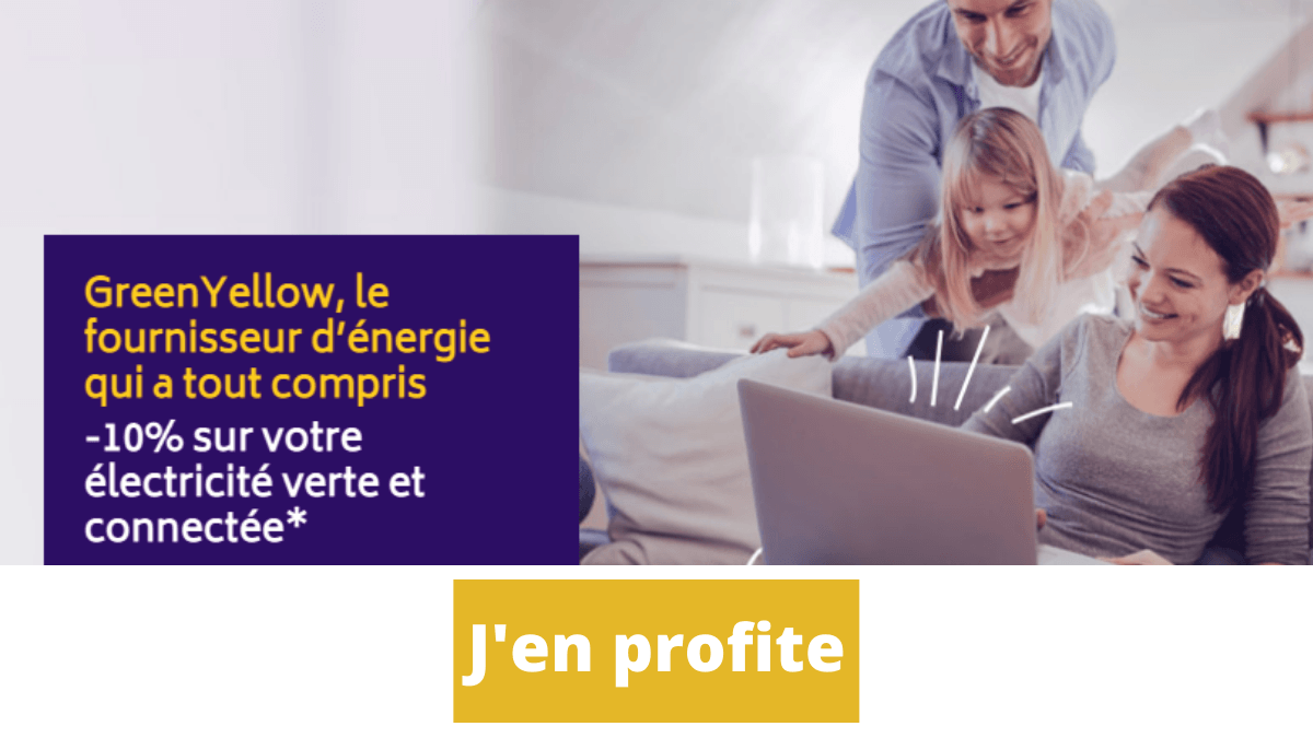 Tarif réduit sur l'électricité verte Électricité verte via Greenyellow