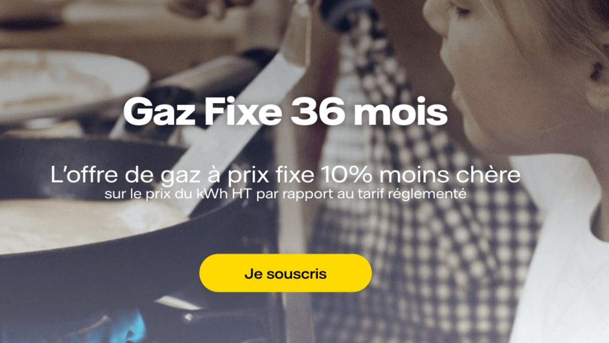 Le gaz à prix fixe pendant 3 ans Gaz à prix fixe Vattenfall