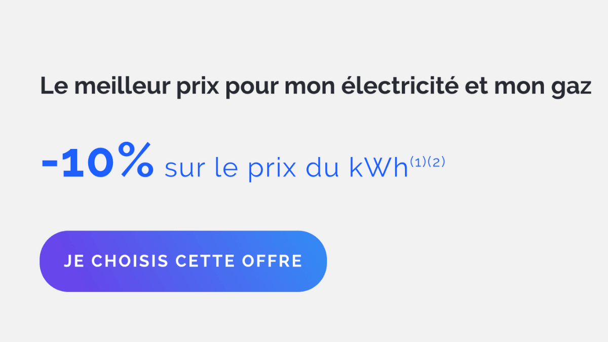 Deux contrats gaz et électricité sans engagement Gaz et électricité Happ-e