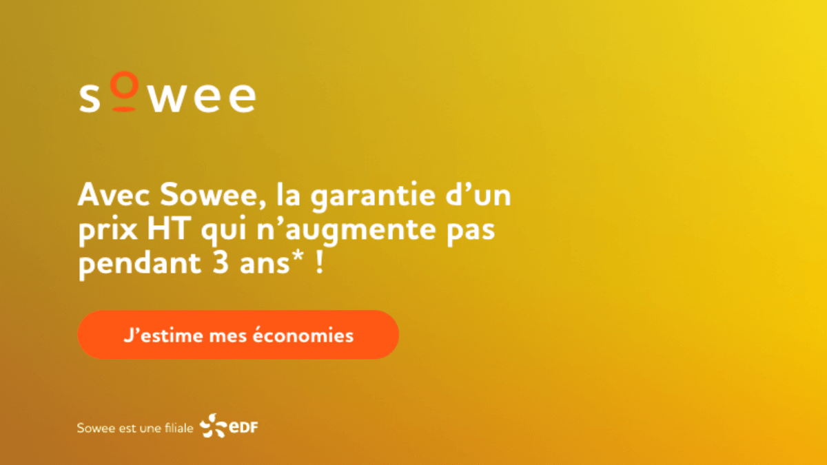 Un prix fixe sur 3 ans pour le gaz et l'électricité Gaz et électricité SOwee