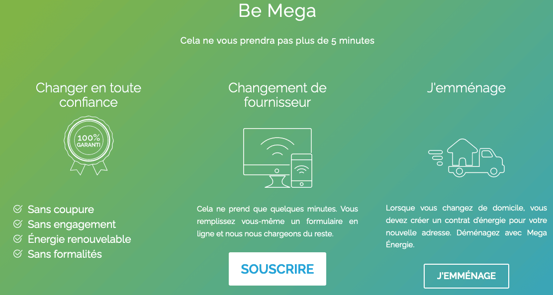 Mega Energie : le gaz naturel à prix réduit Le contrat de gaz pas cher de Mega Energie