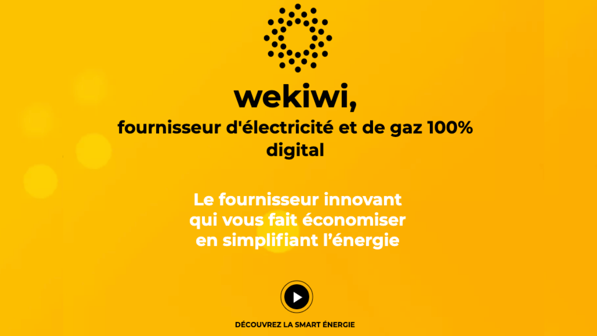 Le contrat gaz de Wekiwi propose une énergie 100% verte contrat gaz et electricite pas cher