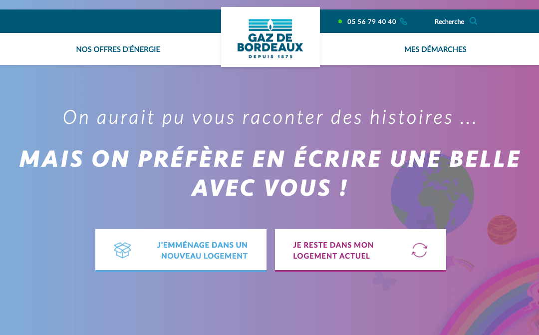 Offre duale : Gaz de Bordeaux Gaz de Bordeaux
