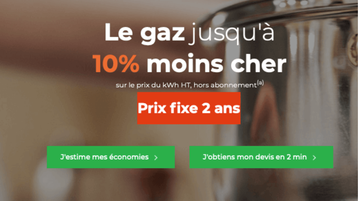 Le contrat gaz de Cdiscount Energie Cdiscount Energie et son contrat gaz