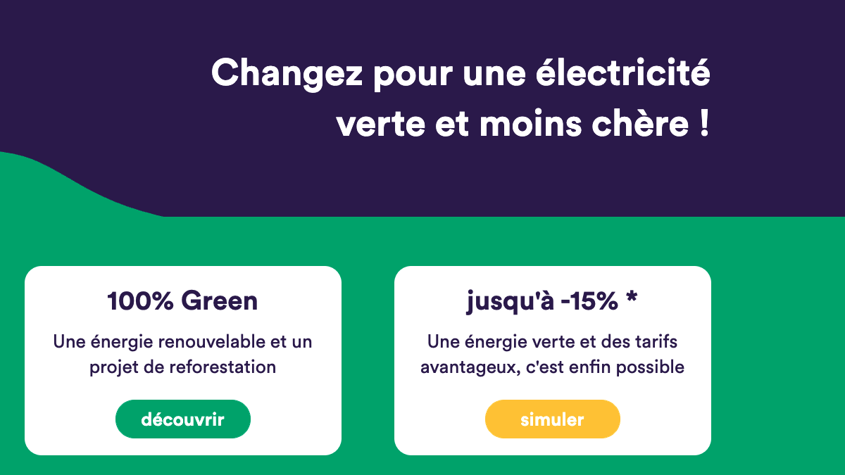 mint énergie électricité verte l'électricité verte économique de Mint Energie