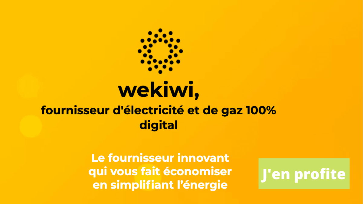 Une électricité pas chère et sans engagement Wekiwi électricité pas chère