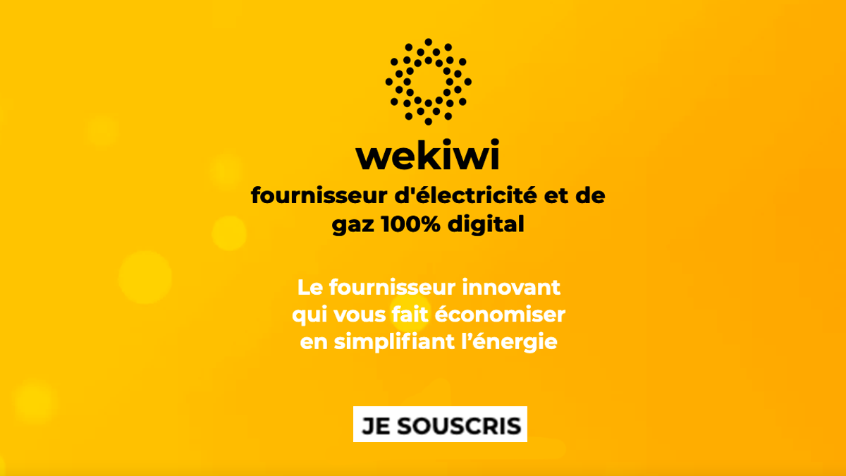 Le contrat d'électricité fixe proposé par Wekiwi, un tarif garanti 1 an contre les augmentations Le contrat d'électricité fixe proposé par Wekiwi
