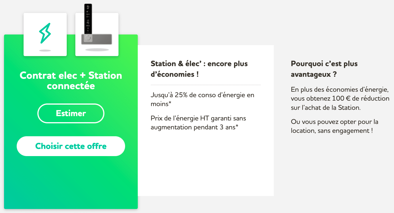 Électricité à prix fixe avec le contrat élec' de Sowee