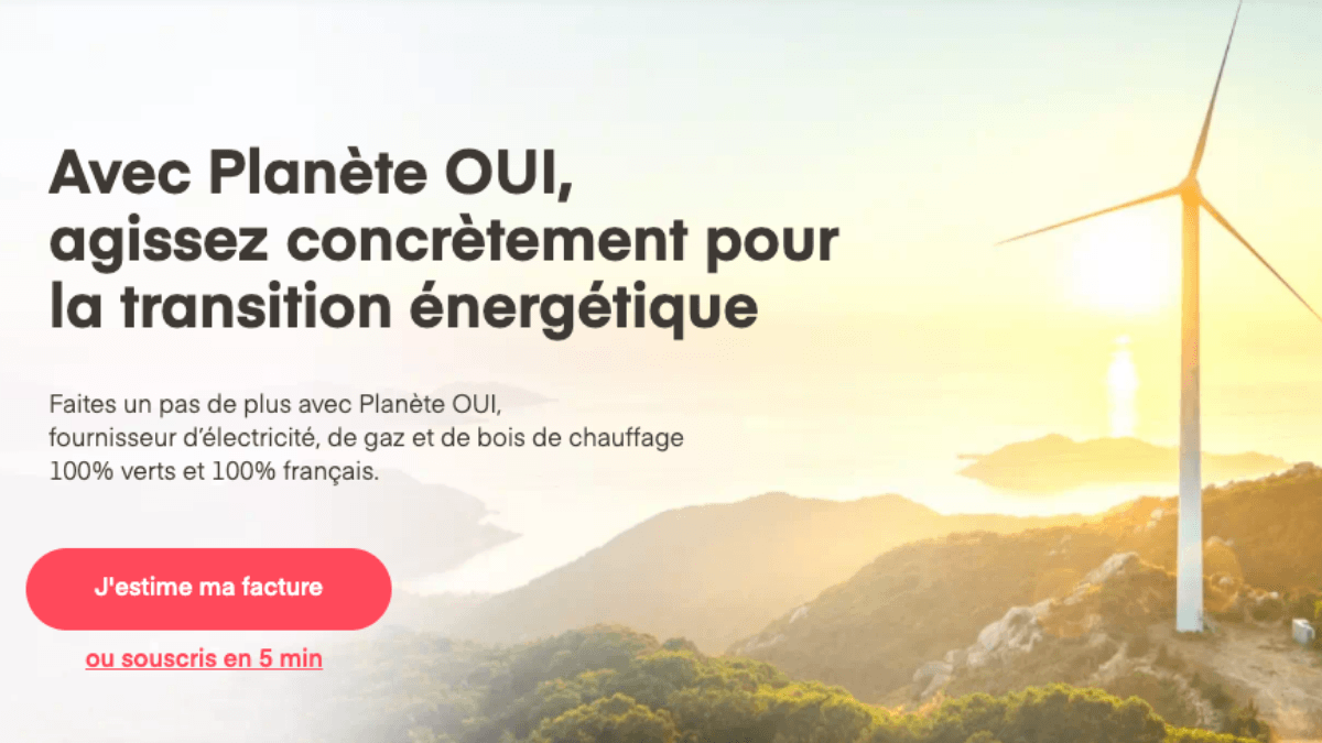 Électricité pas chère récap Planète OUI