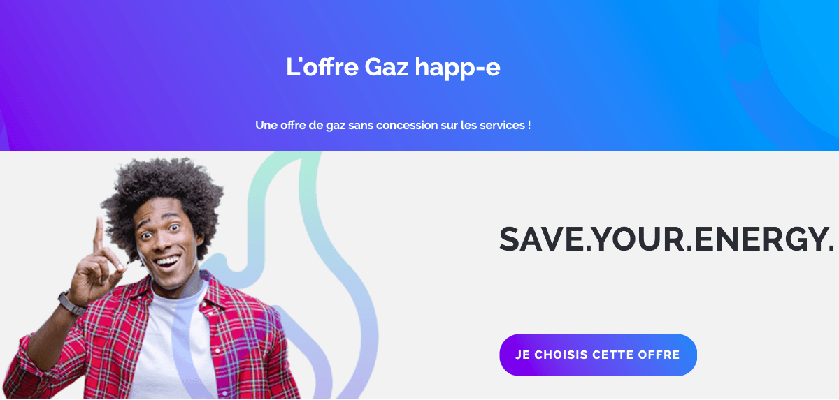 Souscrire un contrat de gaz à bas prix est possible avec Happ-e et son prix indexé sur le TRV Souscrire un contrat de gaz à bas prix est possible avec Happ-e