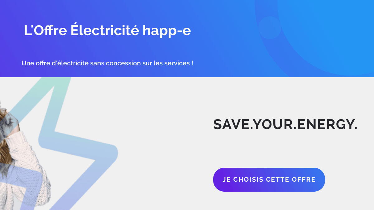 Happ-e contrat électricité