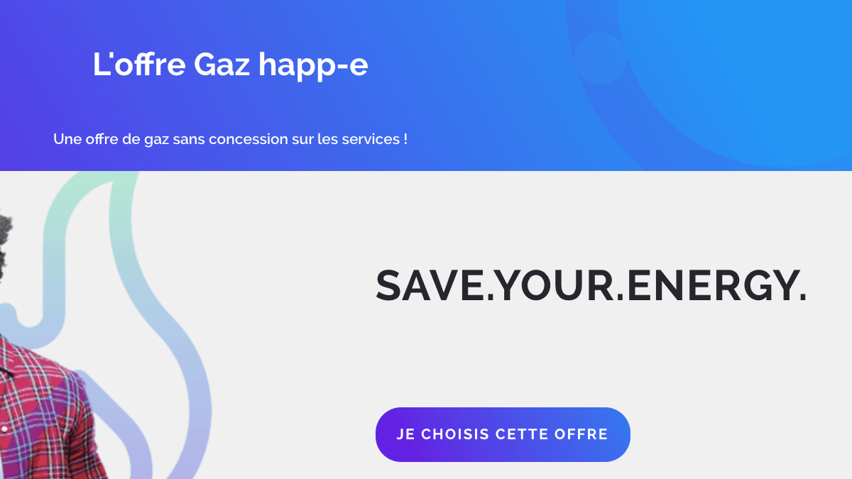 Happ-e contrat gaz