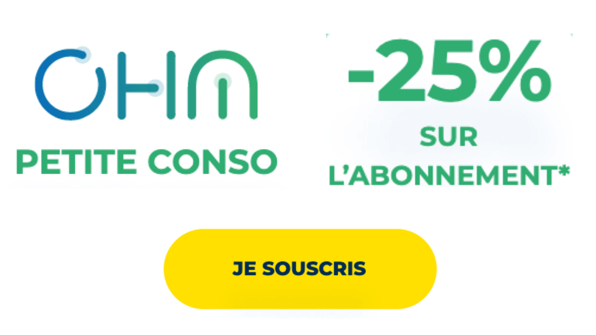 Contrat électricité de Ohm Énergie