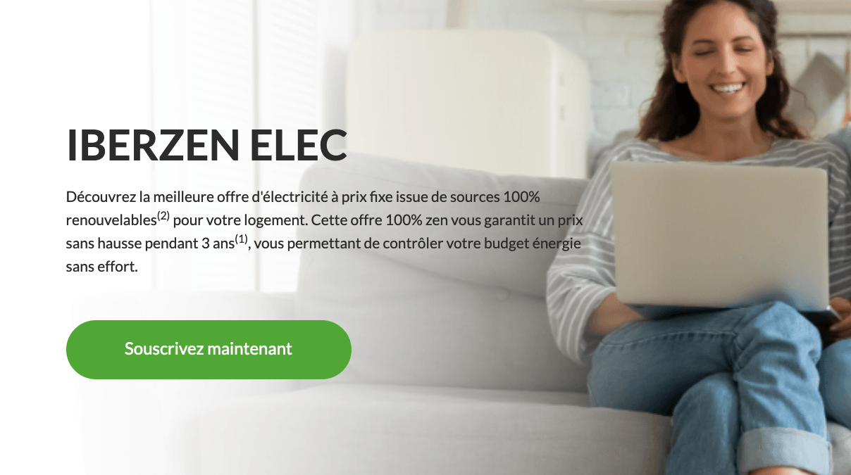 Électricité à prix fixe Iberdrola