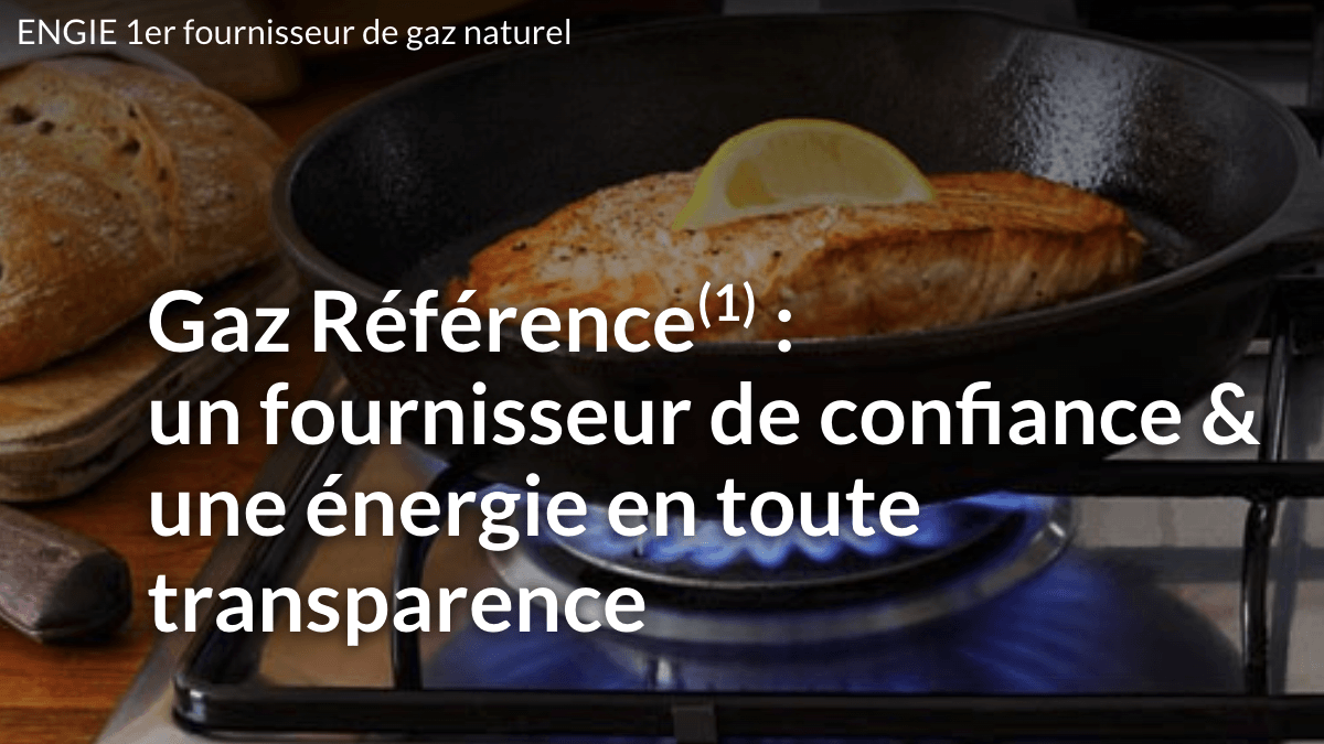 Contrat gaz Engie