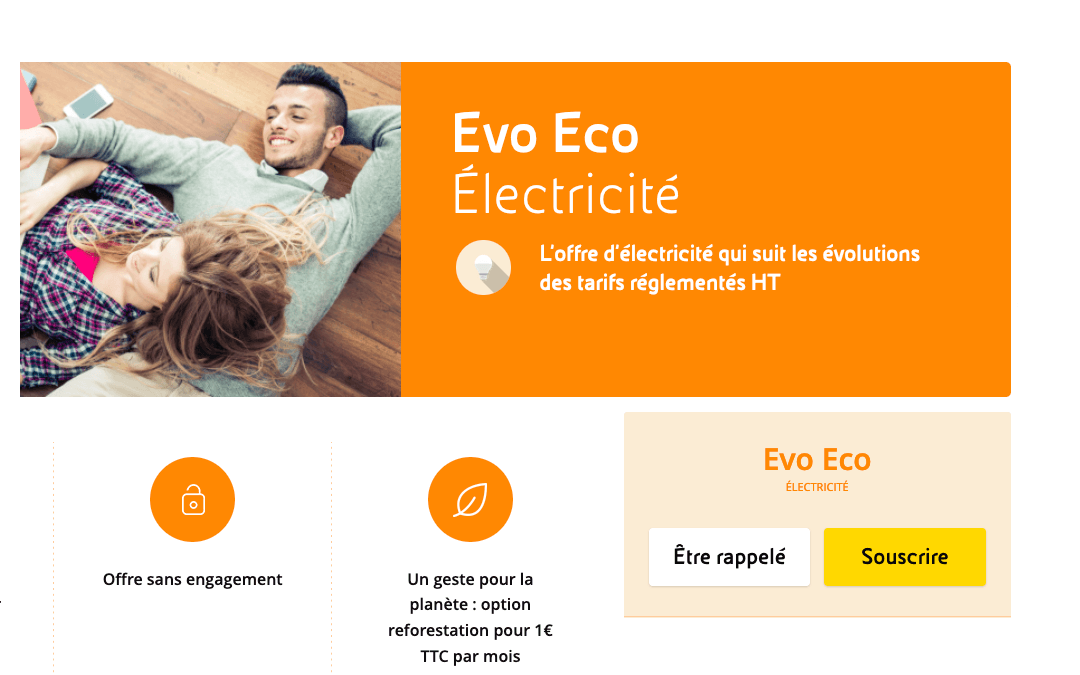 Contrat d'électricité Eni