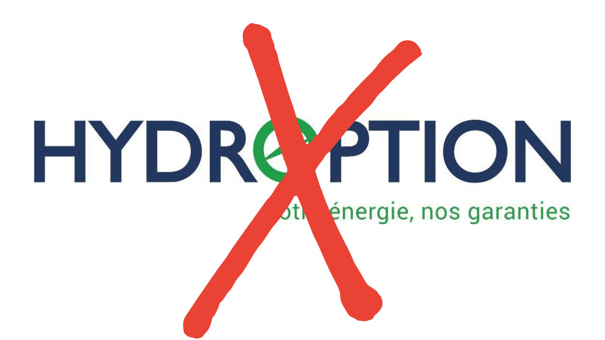 Fermeture fournisseur alternatif Hydroption