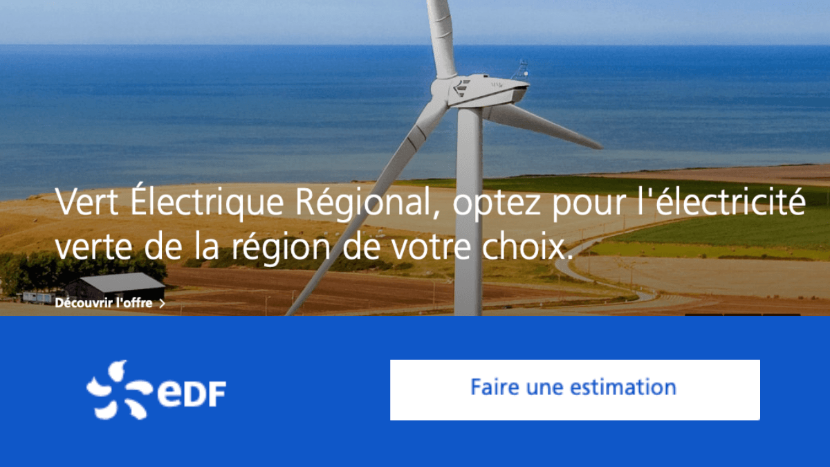 EDF et son contrat d'électricité verte