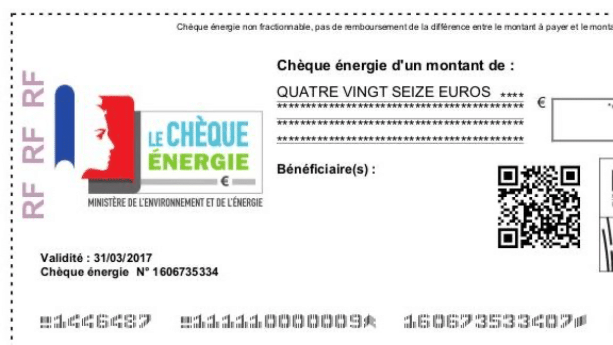 Envoi des chèques énergies de 2022